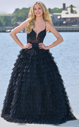 1 of 6 Colors Dress 3219 Black