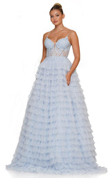 2 of 6 Colors Dress 3219 Light Blue