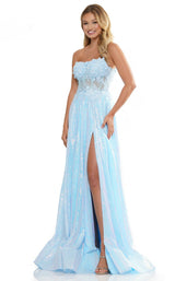 2 of 4 Colors Dress 3224 Light Blue