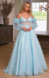 4 of 5 Colors Dress 3226 Light Blue