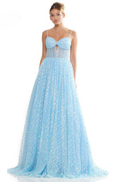 1 of 4 Colors Dress 3234 Blue