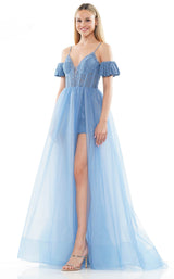 4 of 5 Colors Dress 3236 Slate Blue