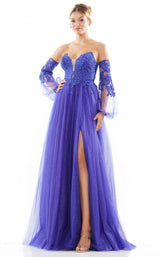 5 of 6 Colors Dress 3237 Royal/Purple