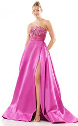 4 of 5 Colors Dress 3241 Magenta