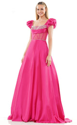 2 of 5 Colors Dress 3249 Hot Pink