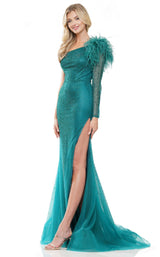 2 of 6 Colors Dress 3251 Deep Green