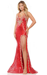 3 of 4 Colors Dress 3278 Red