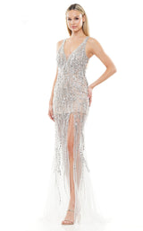 1 of 5 Colors Dress 3311 Silver/Nude