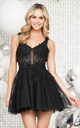 1 of 5 Colors Dress 3326 Black