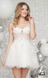 4 of 5 Colors Dress 3326 Off-White