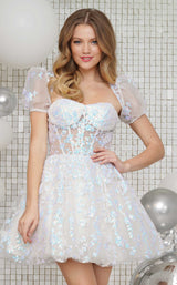 4 of 5 Colors Dress 3329 Off-White