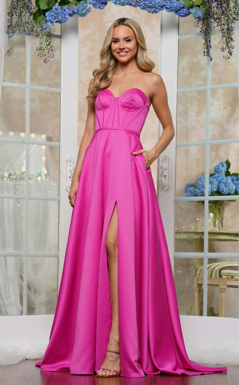 magenta color dress Colors 3434 Dress Black / 6 Mothers Day Gift Guide 2026 100% European linenMachine wash Size:XXS-2 YYFew Men's Pinstripe Dress