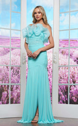 3 of 4 Colors Dress 3445 Aqua