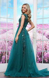 6 of 6 Colors Dress 3472 Deep-Green