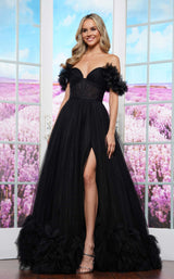 1 of 6 Colors Dress 3485 Black
