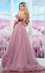 6 of 6 Colors Dress 3485 Deep-Mauve