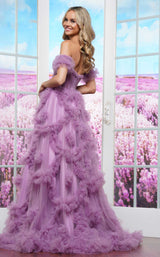 3 of 3 Colors Dress 3488 Mulberry
