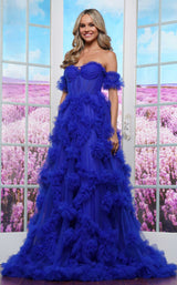 2 of 3 Colors Dress 3488 Royal