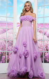 3 of 6 Colors Dress 3489 Lilac