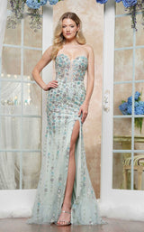 1 of 4 Colors Dress 3511 Tiffany-Blue