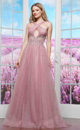 2 of 4 Colors Dress 3514 Mauve