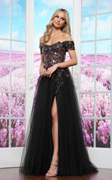 2 of 3 Colors Dress 3609 Black
