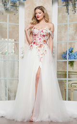 1 of 3 Colors Dress 3609 White