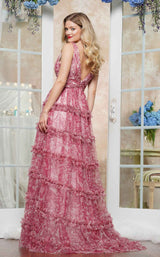 5 of 5 Colors Dress 3618 Burgundy
