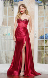 1 of 4 Colors Dress 3629 Red