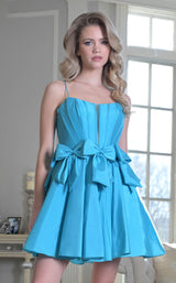 3 of 4 Colors Dress 3637 Turquoise