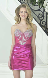 1 of 4 Colors Dress 3644 Magenta