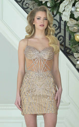 2 of 6 Colors Dress 3648 Nude