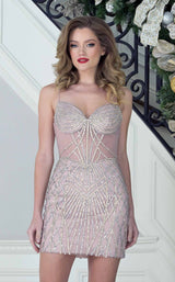 5 of 6 Colors Dress 3648 Rose Gold
