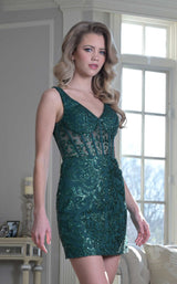 4 of 5 Colors Dress 3655 Deep Green