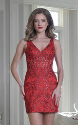 3 of 5 Colors Dress 3655 Red
