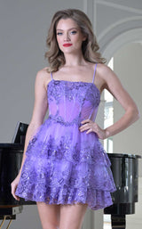 1 of 4 Colors Dress 3657 Lavender