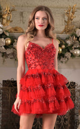 3 of 5 Colors Dress 3665 Red