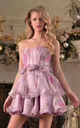 2 of 4 Colors Dress 3666 Lilac