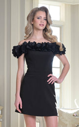 1 of 4 Colors Dress 3679 Black