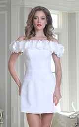 2 of 4 Colors Dress 3679 Off White