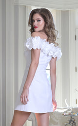 4 of 4 Colors Dress 3679 Off White