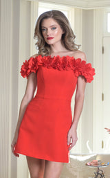 3 of 4 Colors Dress 3679 Red