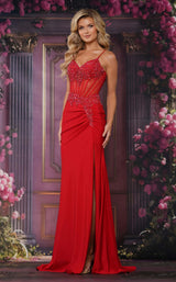 2 of 4 Colors Dress 3705 Red