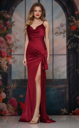 5 of 5 Colors Dress 3711 Wine