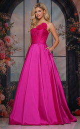 3 of 4 Colors Dress 3737 Magenta
