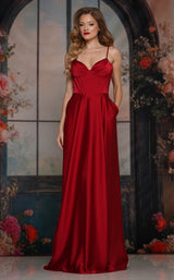4 of 5 Colors Dress 3743 Wine