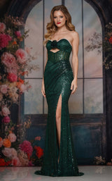 1 of 4 Colors Dress 3778 Deep Green