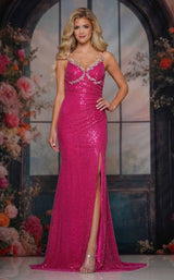 1 of 3 Colors Dress 3780 Fuchsia
