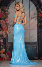 2 of 4 Colors Dress 3787 Turquoise