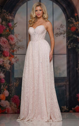 1 of 4 Colors Dress 3791 Blush